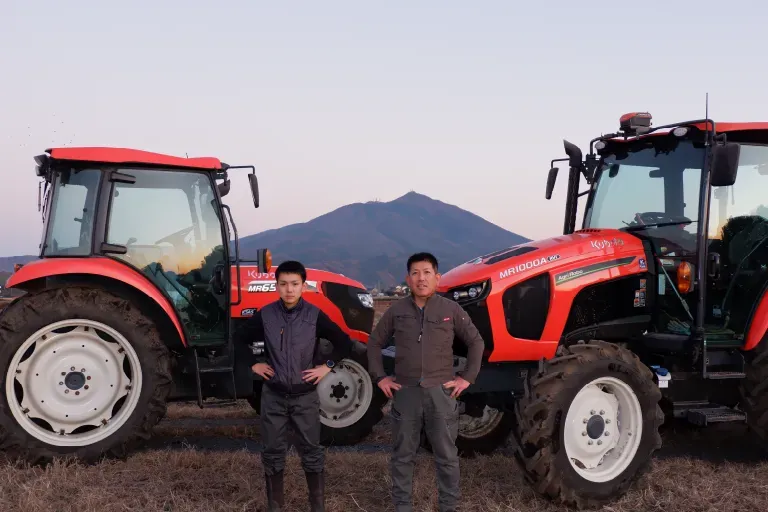 作付けから収穫までの様子